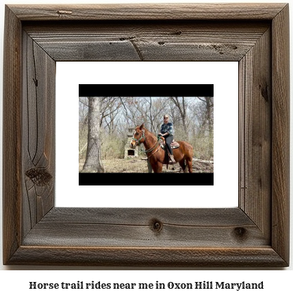 horse trail rides near me in Oxon Hill, Maryland